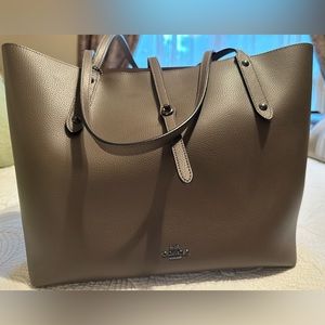 Coach leather tote